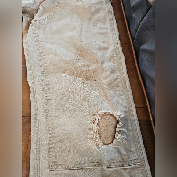 Carhartt Thrashed Worn-In PANTS  34 X 32 - Picture 5 of 8